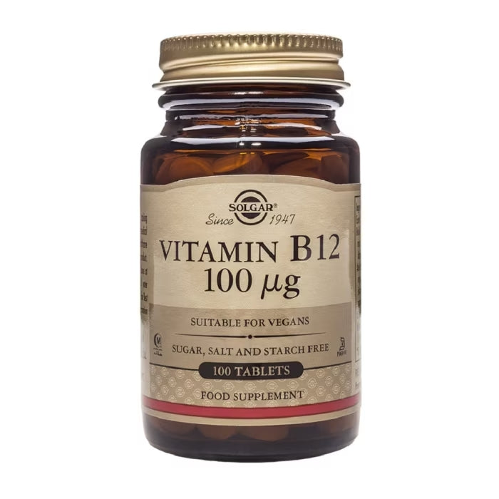 Solgar Vitamina B12 100 μg - 100 comprimidos