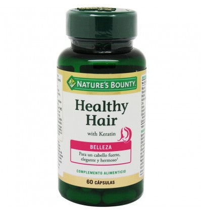 Nature´s Bounty Salud del Cabello con Queratina - 60 Cápsulas