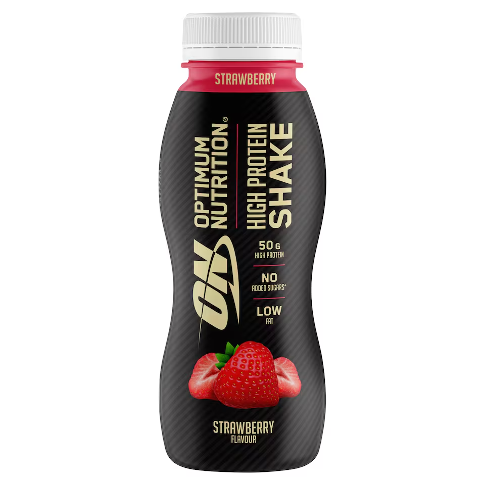 Optimum Nutrition Batido Alto en Proteínas Sabor Fresa - 500ml