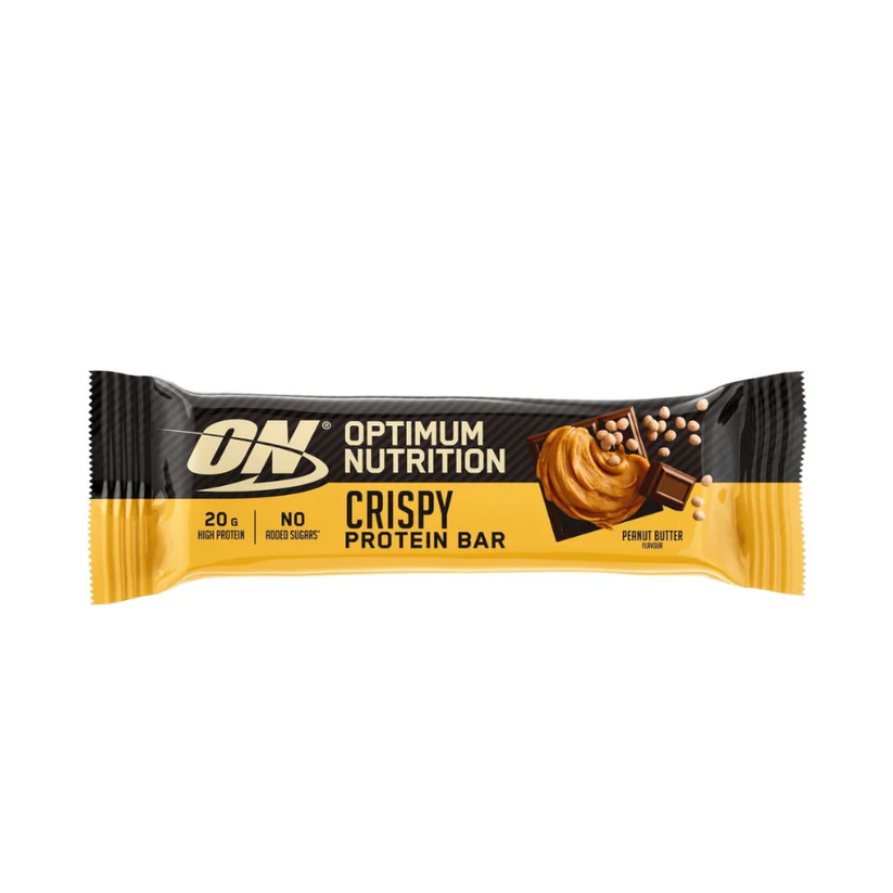 Optimum Nutrition Barrita Crujiente de Proteínas de Mantequilla de Cacahuetes - 65g