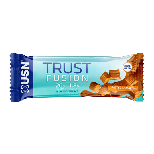 USN Trust Fusion Salted Caramel Cookie Bar - 55g