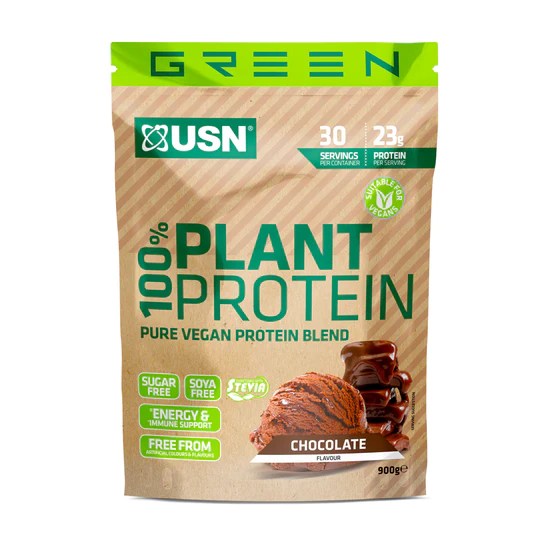 USN 100% VEGETABLE PROTEIN CHOCOLATE FLAVOR - 900g