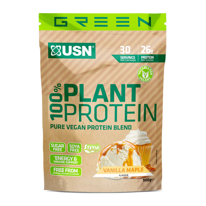 USN 100% Vegetable Protein Vanilla Flavor - 900g