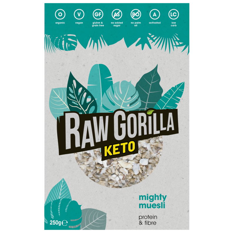 Raw Gorilla Keto Powerful Muesli - 250g