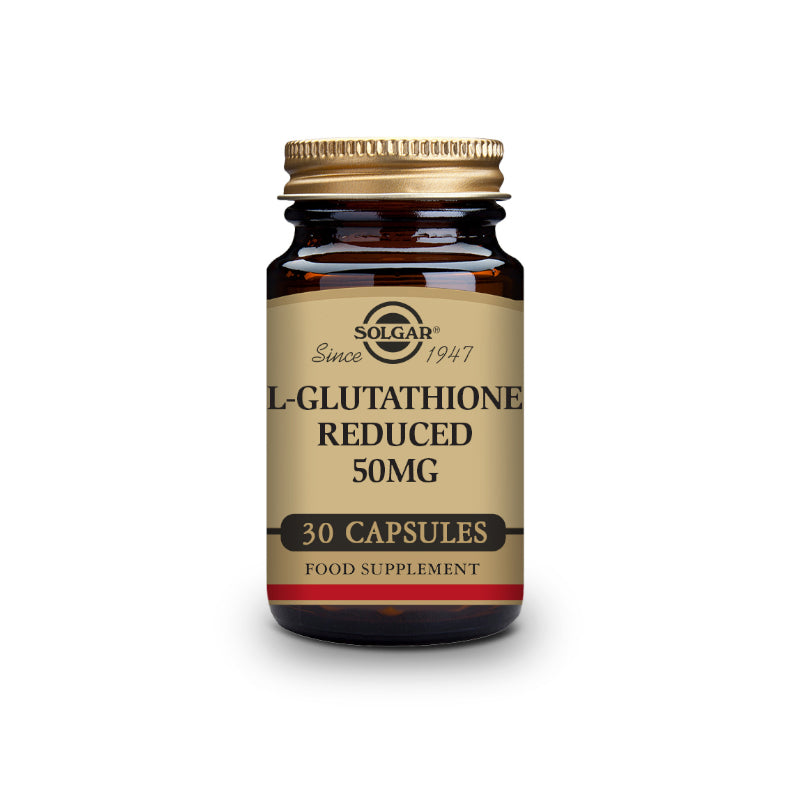 Solgar Reduced L-Glutathione 50 mg - 30 Vegetable Capsules