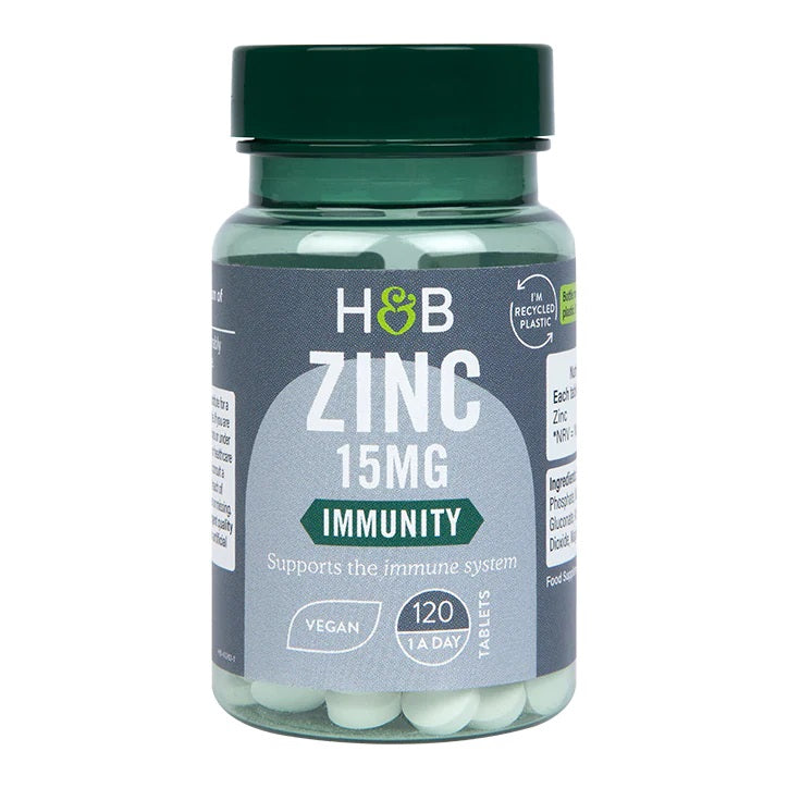 Holland & Barrett Zinc 15Mg 120 Tablets