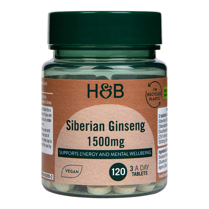 Siberian Ginseng - 120 Tablets