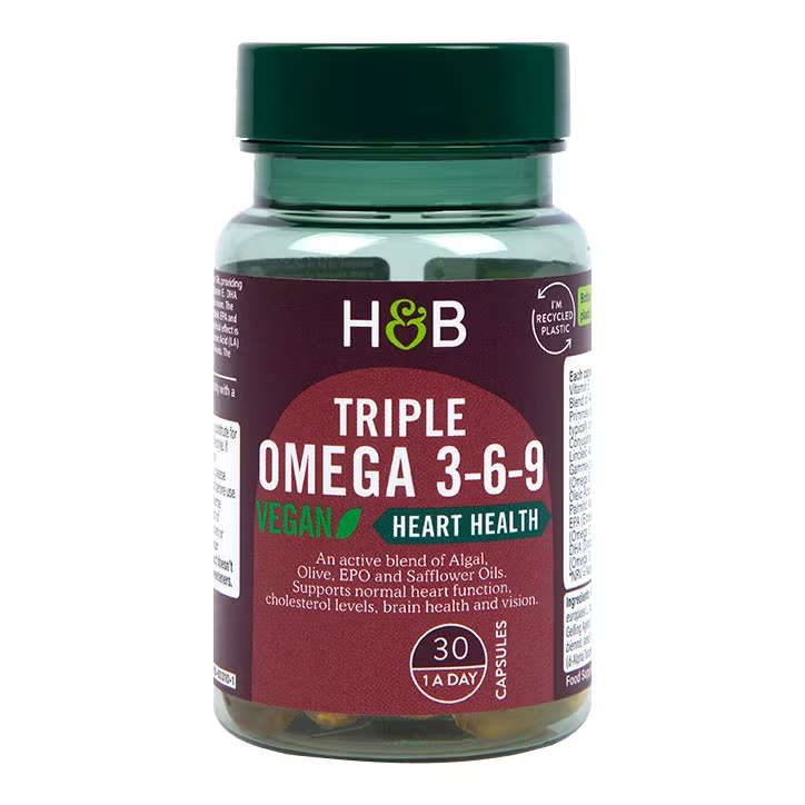 Vegan Triple Omega 3-6-9 Oil 680mg - 30 Cápsulas