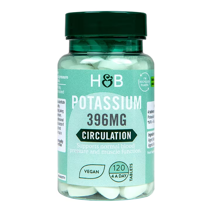 Potassium - 120 Tablets