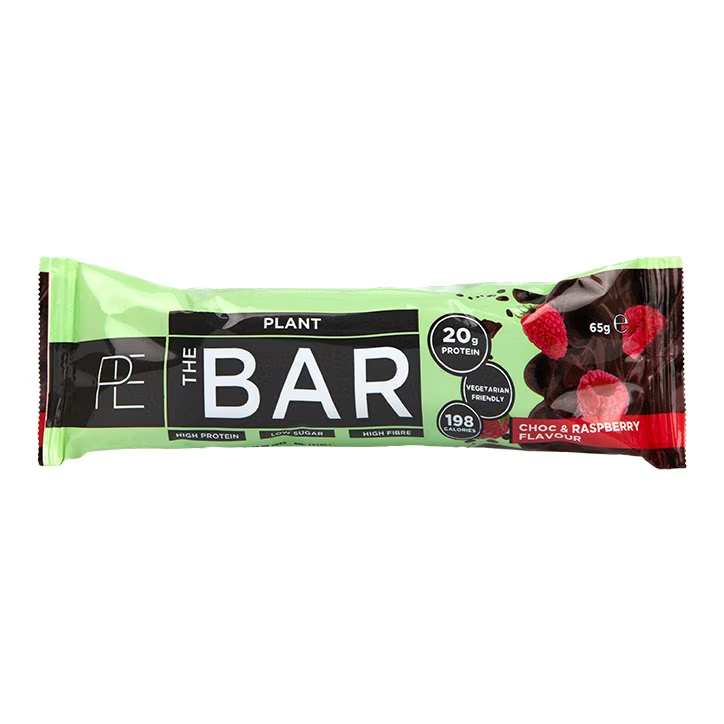 PE Nutrition THE BAR Plant Chocolate & Raspberry - 65g