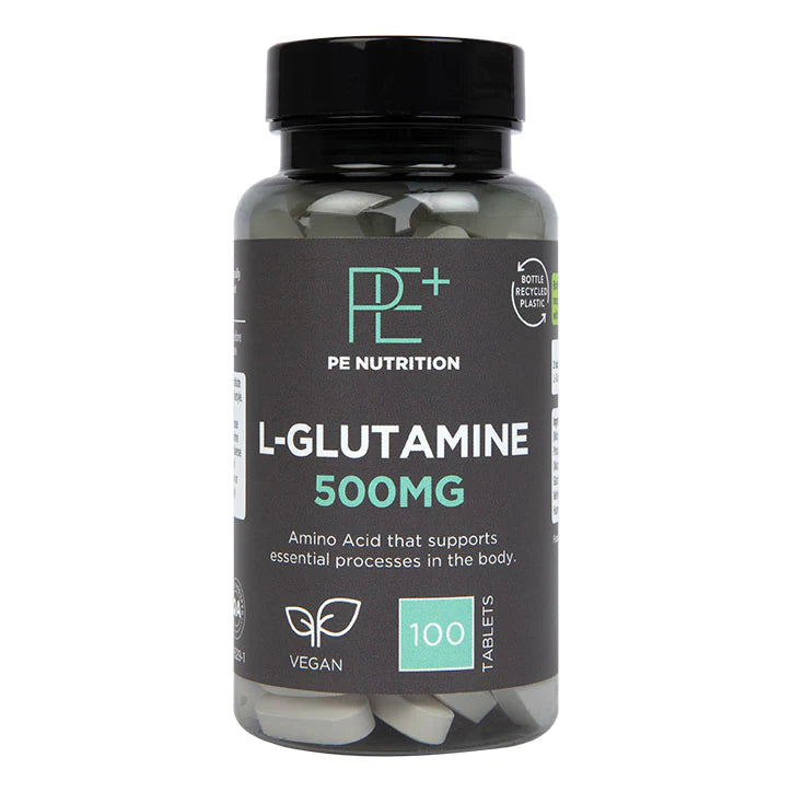 PE Nutrition L-Glutamine 500mg - 100 Tablets