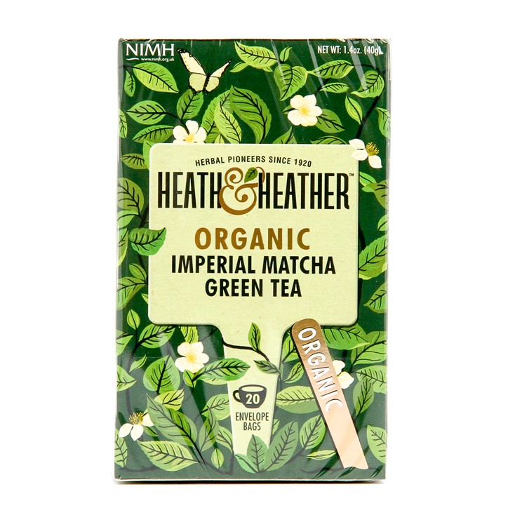 Heath & Heather Organic Imperial Matcha Tea 20G