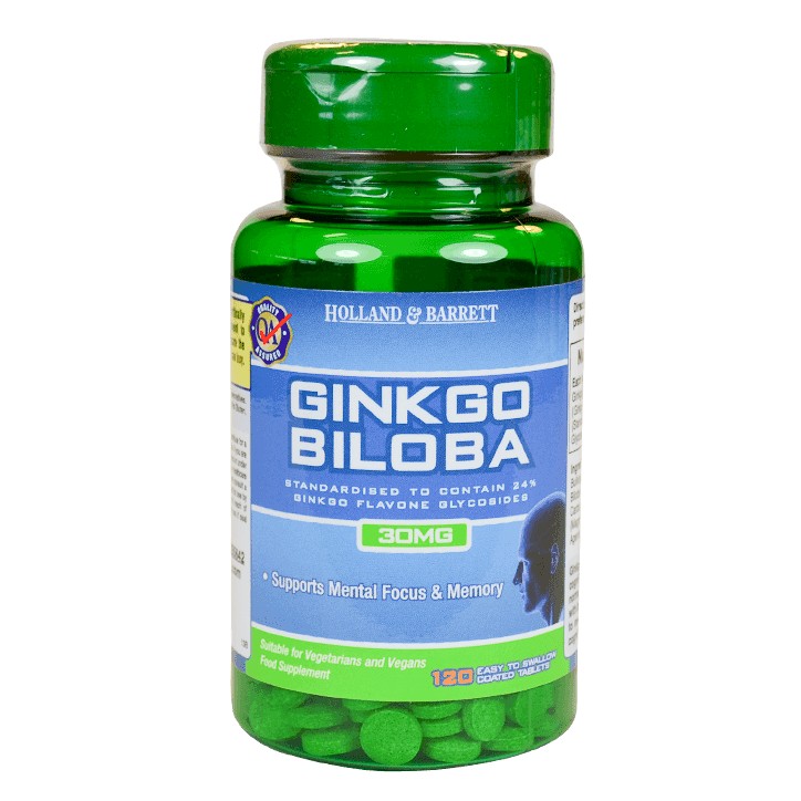 Holland & Barrett Ginkgo Biloba 120 Tablets 30Mg