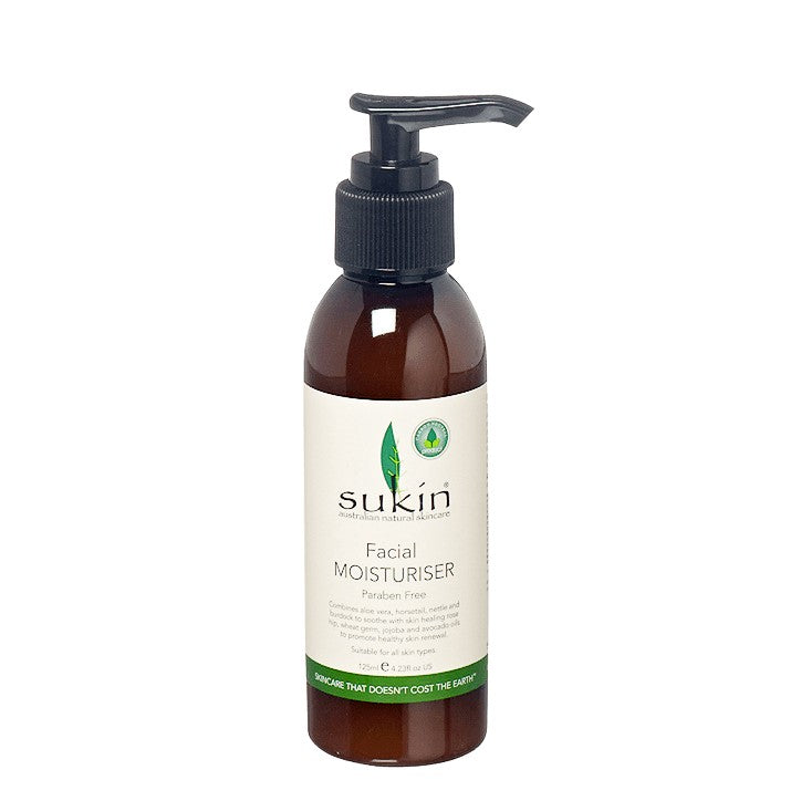 Sukin Facial Moisturiser Pump 125Ml