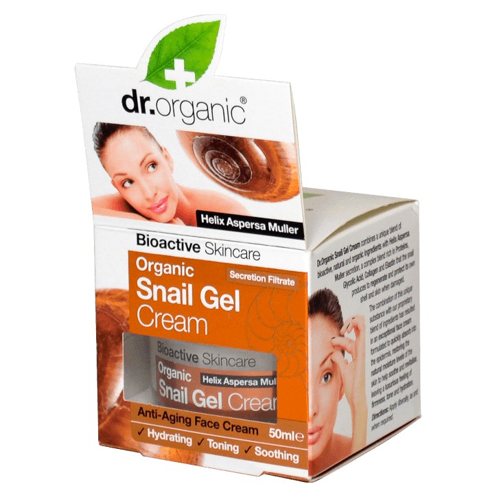 Dr Organic Snail Gel Cream 50Ml