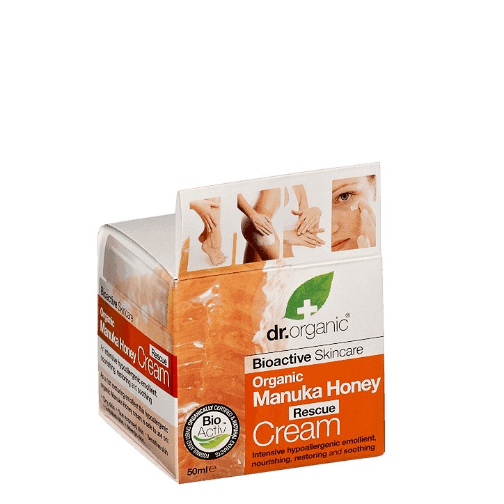 Dr Organic Manuka Honey Rescue Cream 50Ml