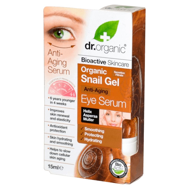 Dr Organic Snail Gel Eye Serum 15Ml