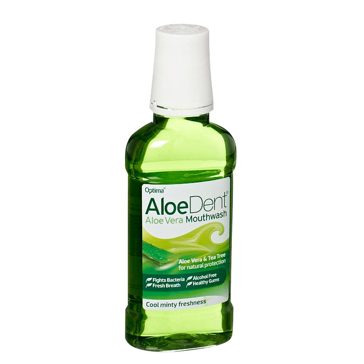 Aloe Dent Aloe Vera Mouthwash Fluoride 250Ml