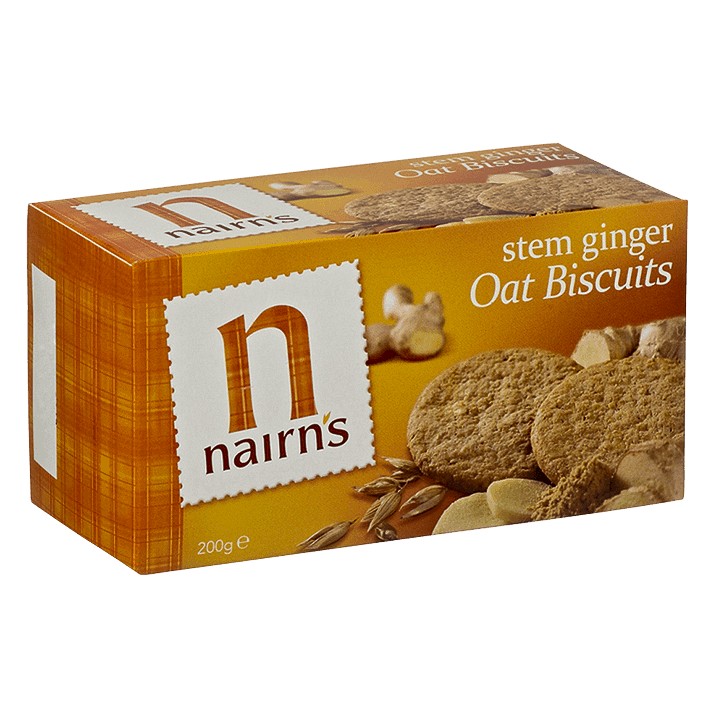 Nairn'S Oat Biscuits Stem Ginger 200G