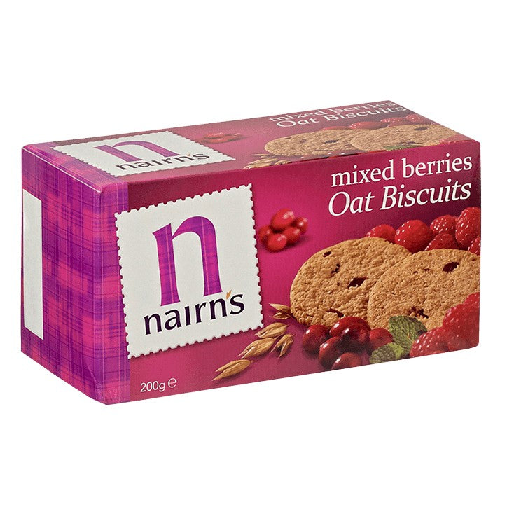 Nairn'S Oat Biscuits Mixed Berries 200G