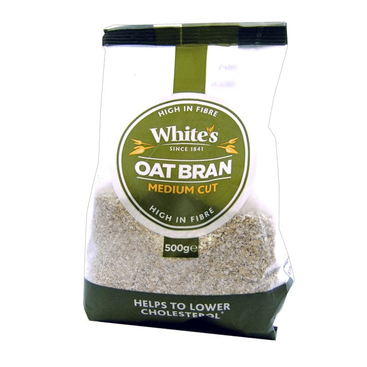 Whites Oat Bran Medium 500G