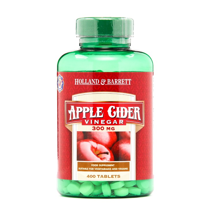 Holland & Barrett Apple Cider Vinegar 400 Tablets 300Mg