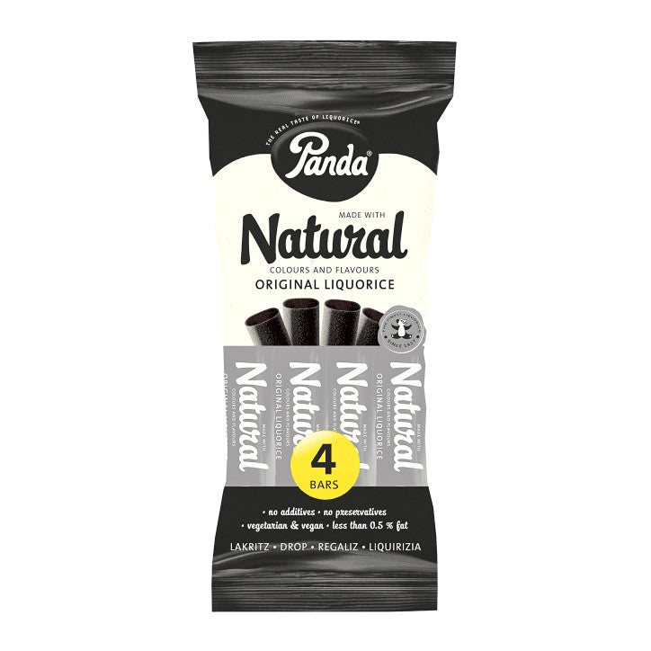 Panda All Natural Soft Liquorice 4 X 32G Bar