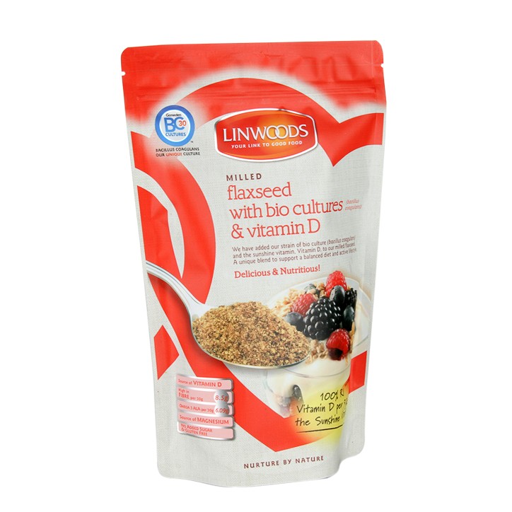 Linwoods Milled Flaxseed With Biocultures & Vitamin D 360G