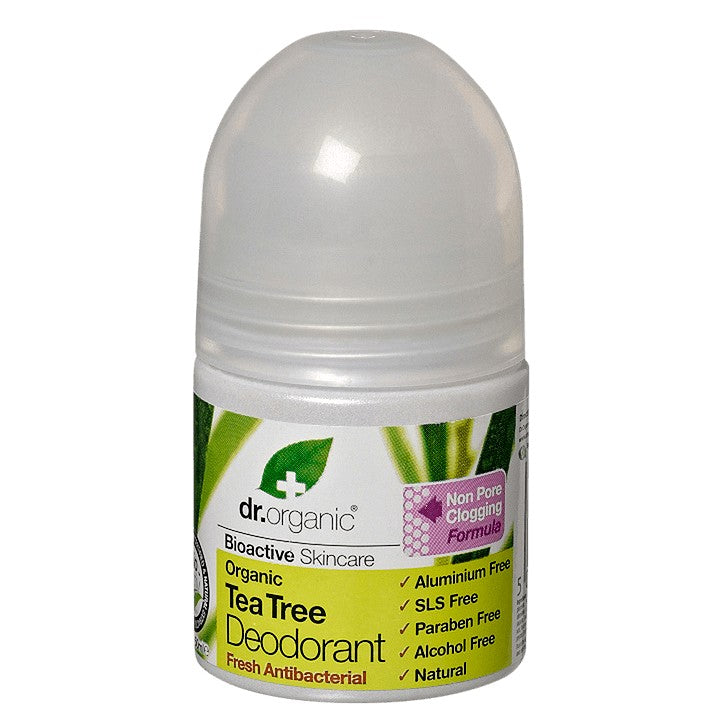 Dr Organic Tea Tree Deodorant 50Ml