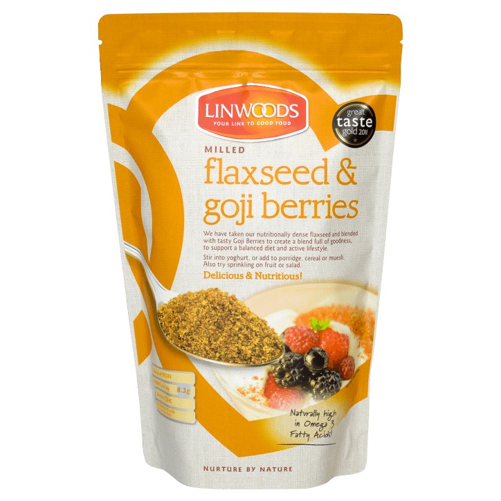 Linwoods Milled Flaxseed & Goji Berries 425G