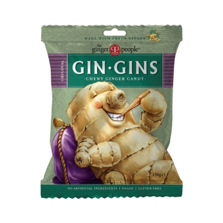 The Ginger People Gin Gins Chewy Ginger Candy 150G