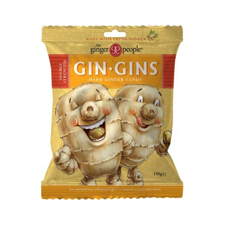 The Ginger People Gin Gins Hard Ginger Candy 150G