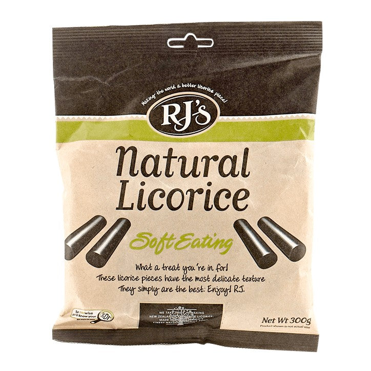 Rjs Natural Licorice 300G Bag