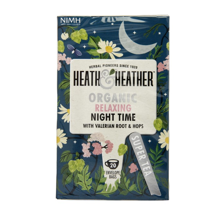 Heath & Heather Organic Night Time 20 Tea Bags