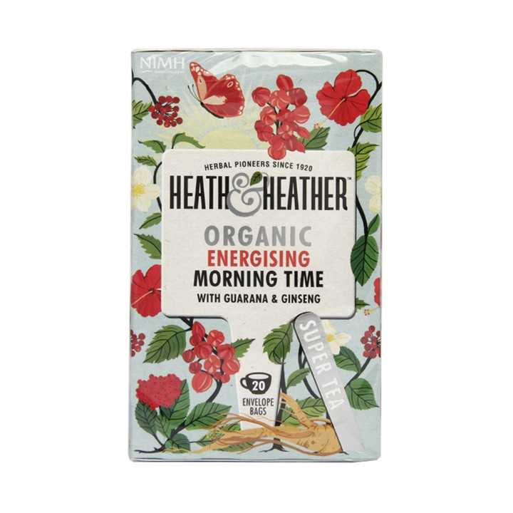 Heath & Heather Organic Morning Time 20 Tea Bags