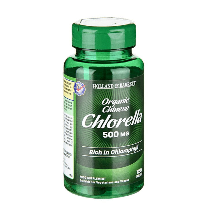 Holland & Barrett Chinese Chlorella Rich In Chlorophyll 120 Tablets 3000Mg