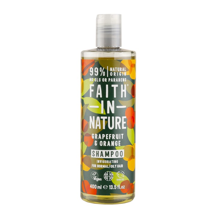 Faith In Nature Grapefruit & Orange Shampoo 400Ml