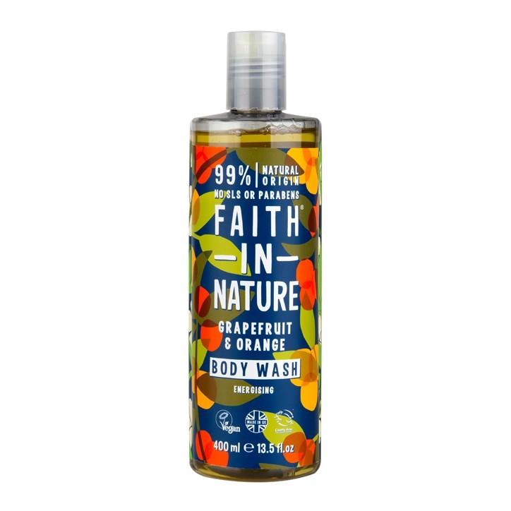 Faith In Nature Grapefruit & Orange Body Wash 400Ml