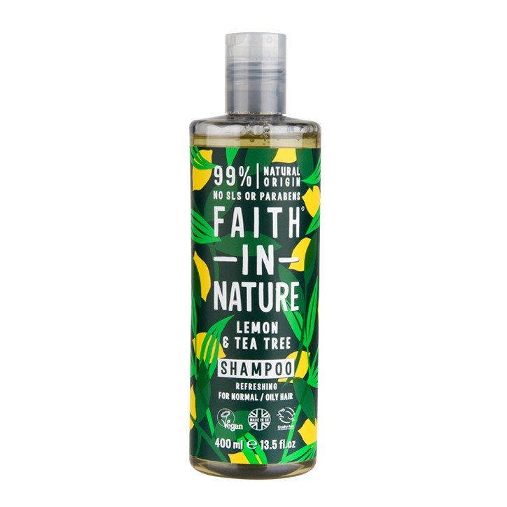 Faith In Nature Lemon & Tea Tree Shampoo 400Ml