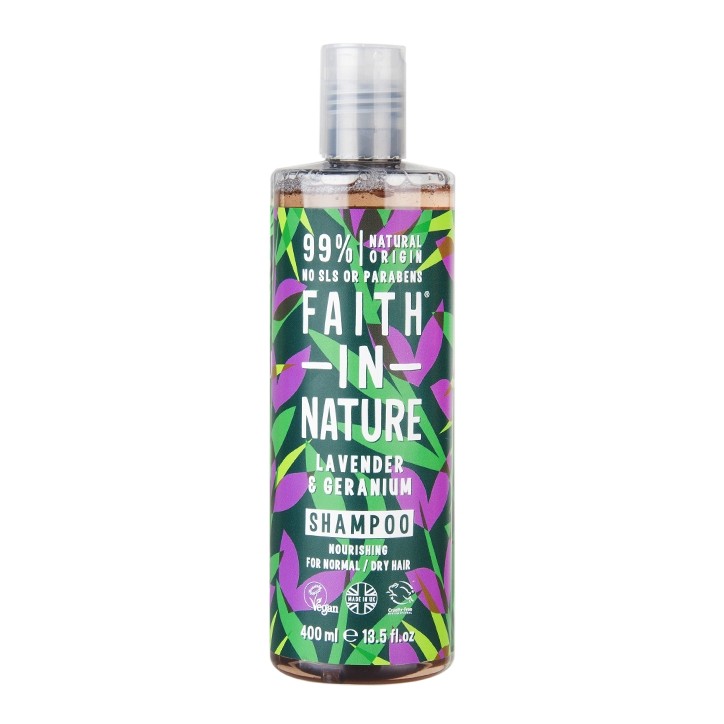 Faith In Nature Lavender & Geranium Shampoo 400Ml