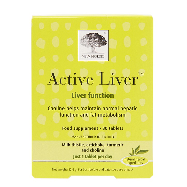 New Nordic Active Liver 30 Tablets