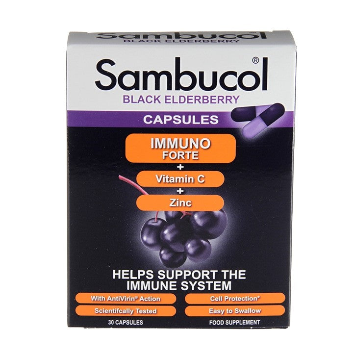 Sambucol Immuno Forte 30 Capsules