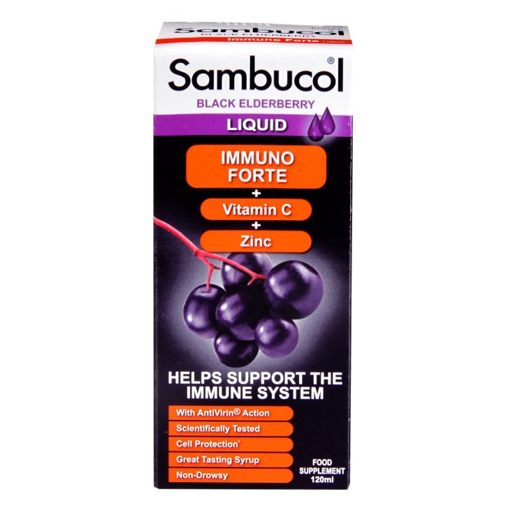 Sambucol Immuno Forte Black Elderberry Formula 120Ml