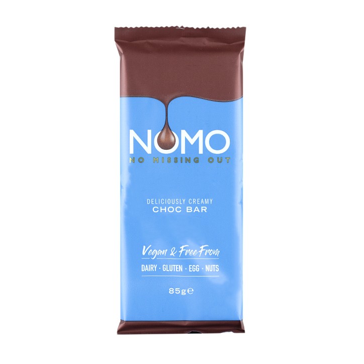 Nomo Vegan Creamy Choc Bar 85G