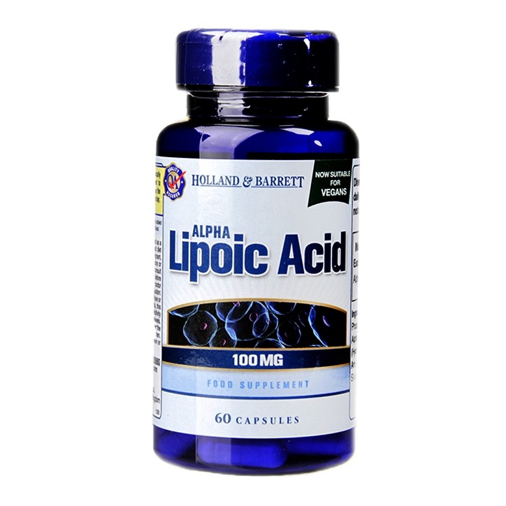 Holland & Barrett Alpha Lipoic Acid 100Mg 60 Capsules