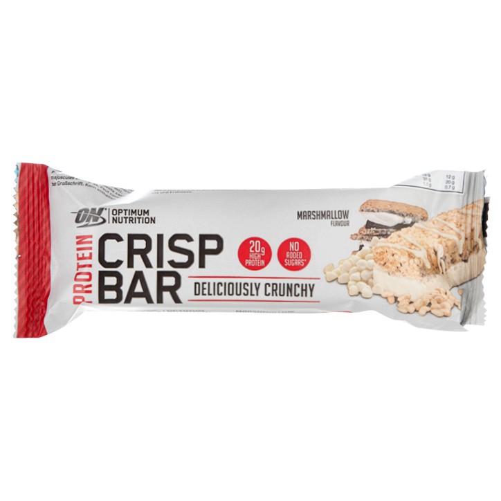 Optimum Nutrition Crisp Protein Bar Marshmallow 65G