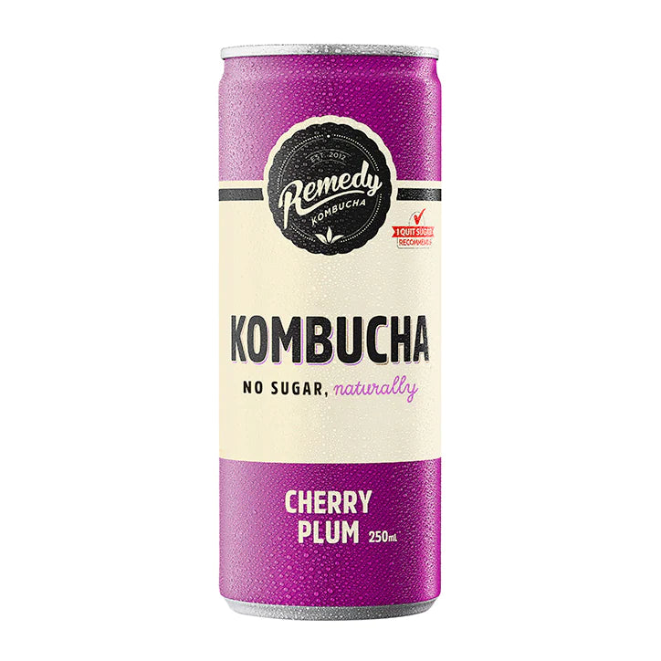 Remedy Kombucha Cherry Plum 250Ml