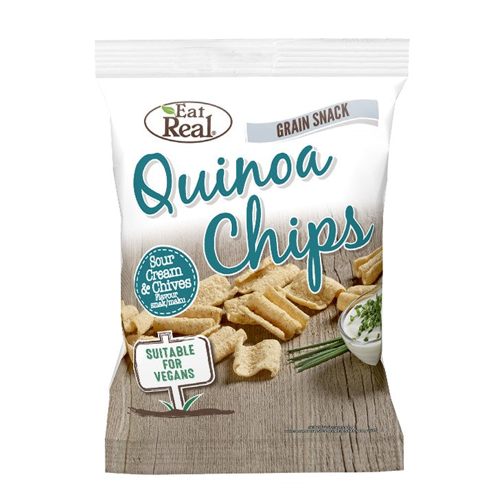 Comprar Eat Real Quinoa Appetizer with Sour Cream and Chives - 30g Online