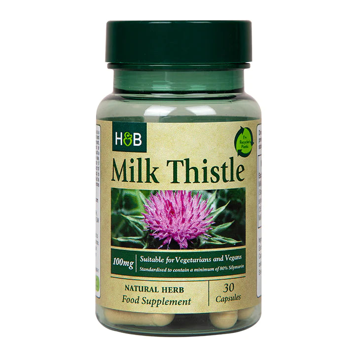 Holland & Barrett Milk Thistle 100Mg 30 Capsules