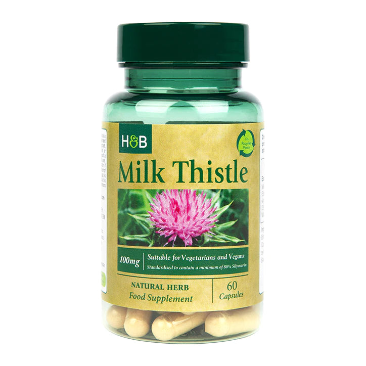 Holland & Barrett Milk Thistle 100Mg 60 Capsules